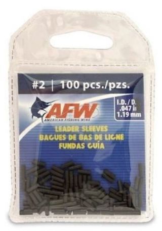 AFW Single Barrel Leader Sleeves 100pc - 